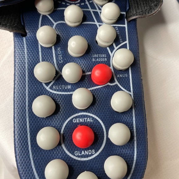 BYRIVER ACUPRESSURE FOOT MASSAGE Sandal/Slippers. Sz. M - Picture 6 of 8